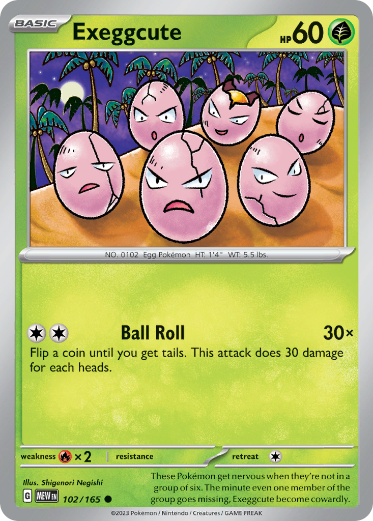 Exeggcute (102)