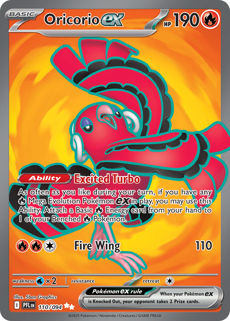 Oricorio ex (110)