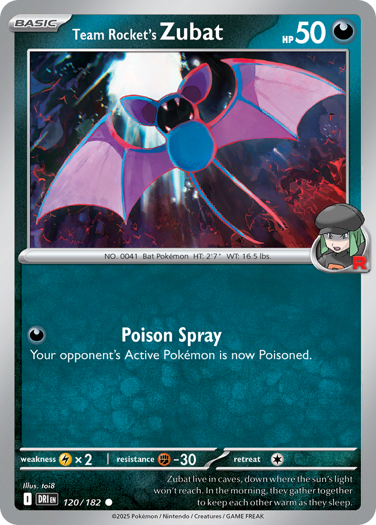 Team Rocket's Zubat (120)