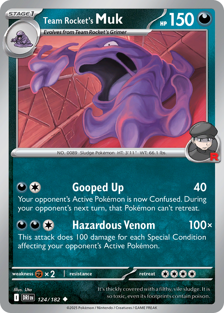 Team Rocket's Muk (124)