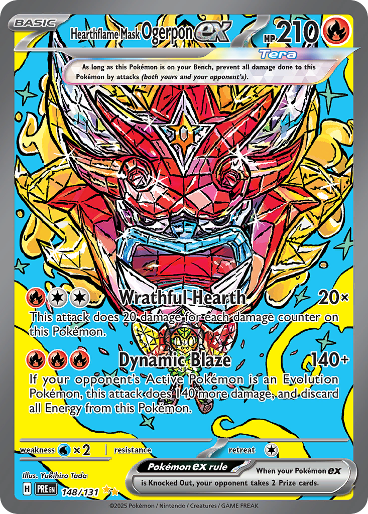 Hearthflame Mask Ogerpon ex (148)