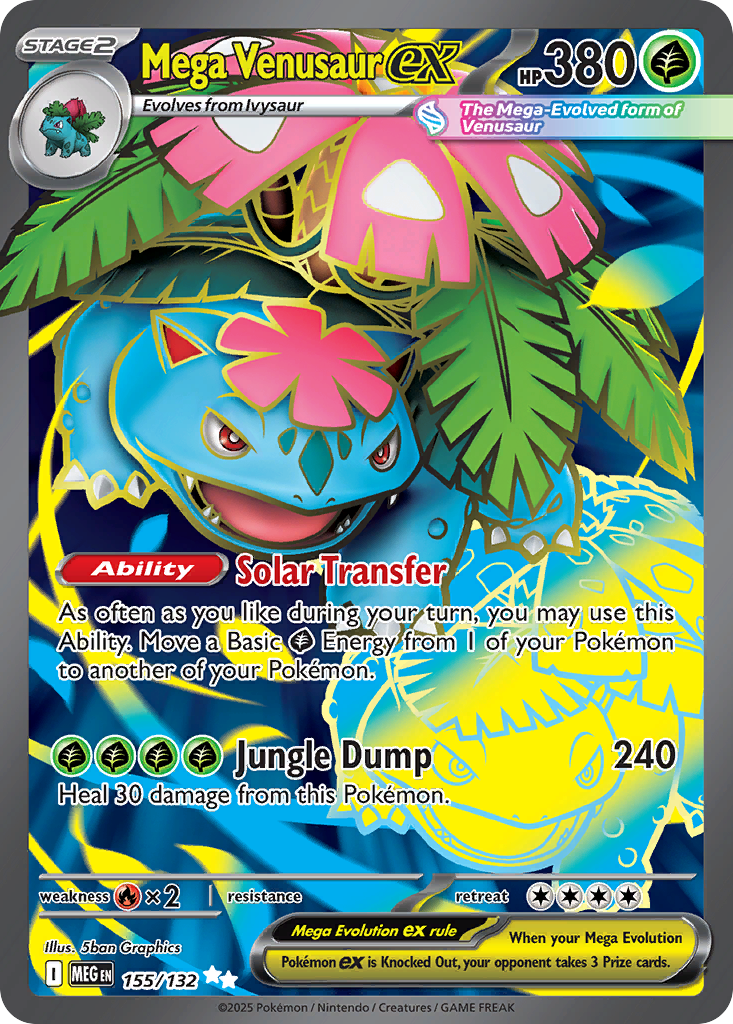 Mega Venusaur ex (155)