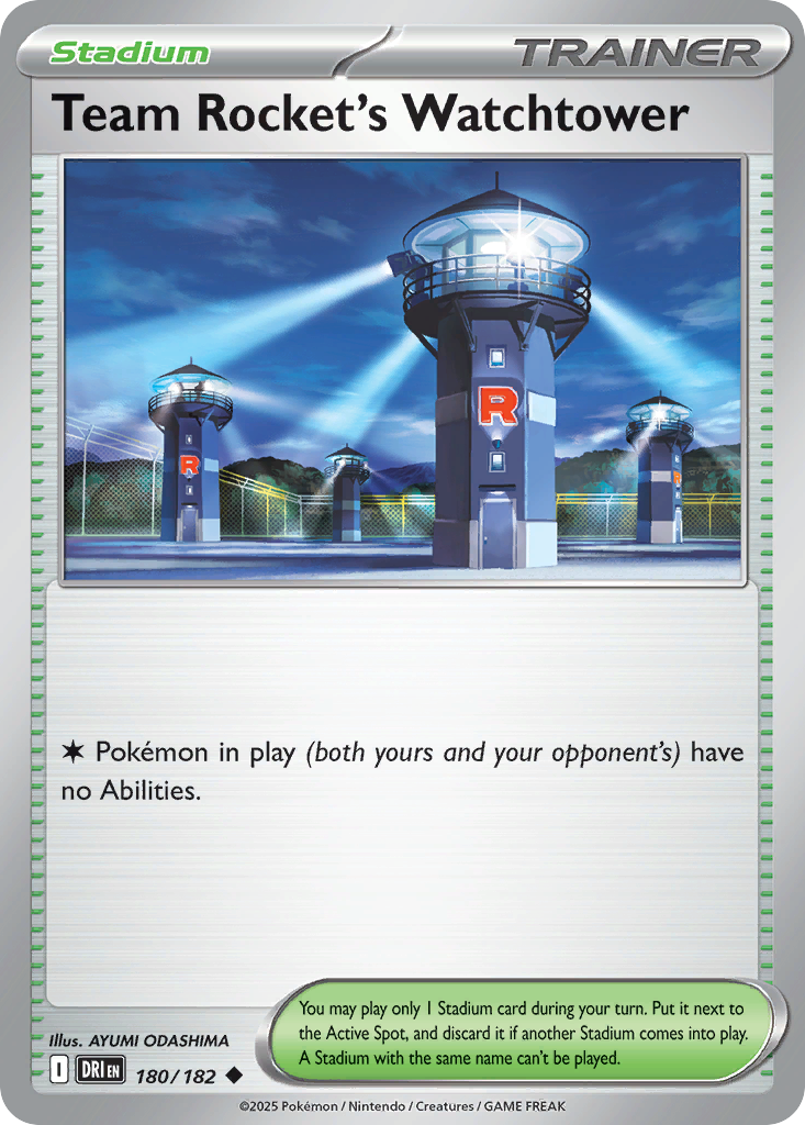 Team Rocket's Watchtower (180)