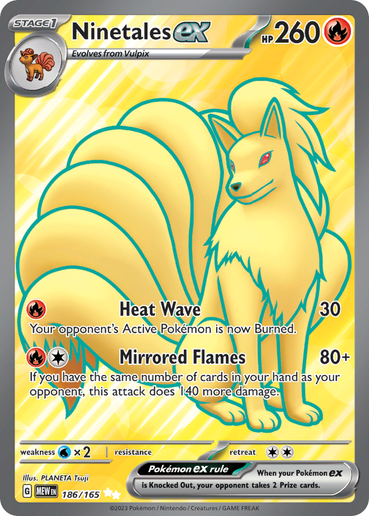 Ninetales ex (186)