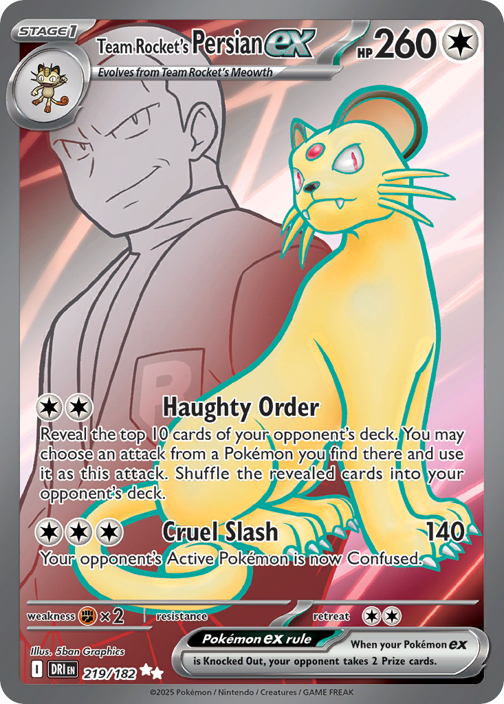 Team Rocket's Persian ex (219)