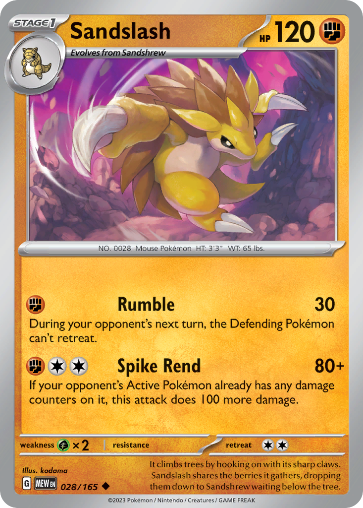 Sandslash (28)