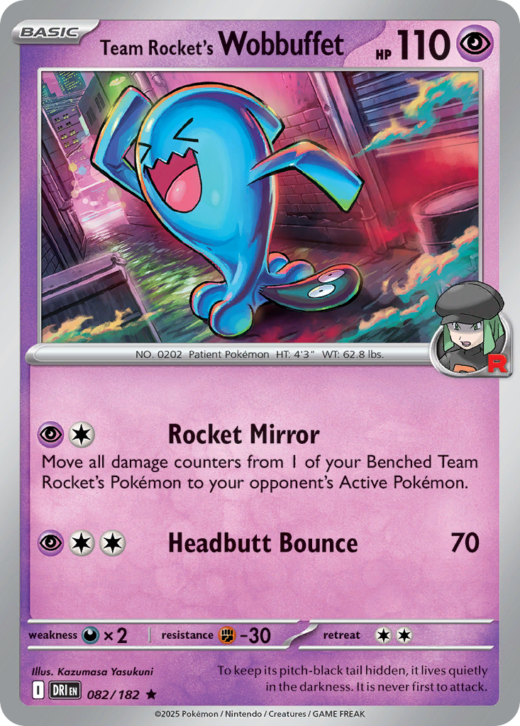 Team Rocket's Wobbuffet (82)