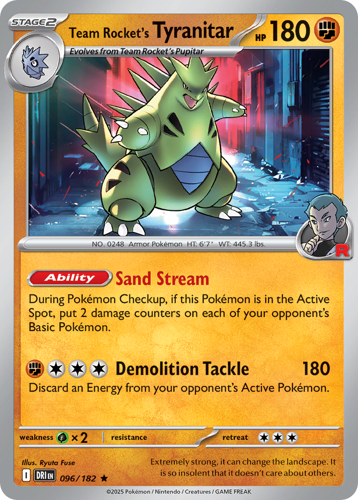 Team Rocket's Tyranitar (96)