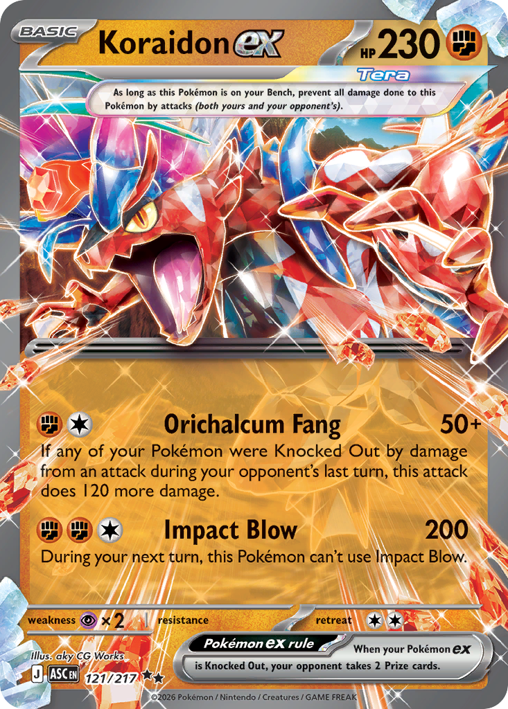 Koraidon ex (121)