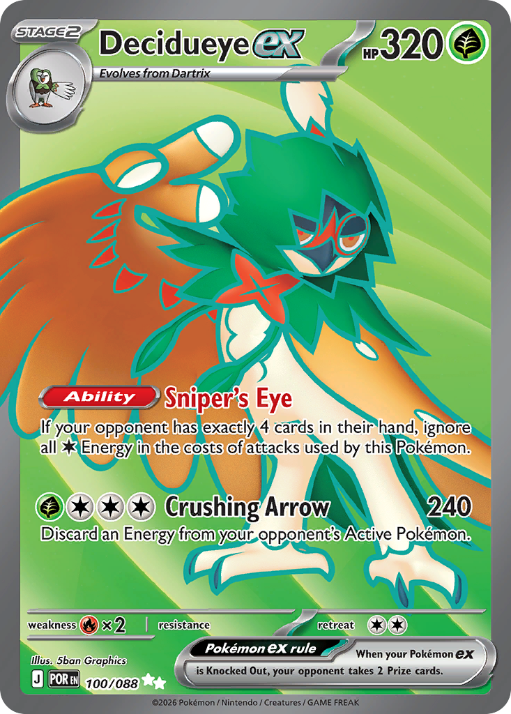 Decidueye ex (100)