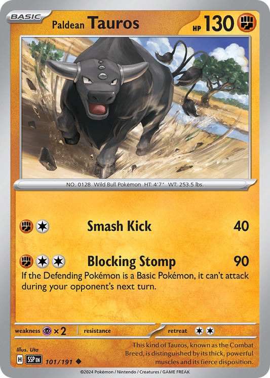 Paldean Tauros (101)