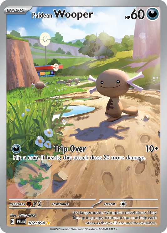 Paldean Wooper (102)