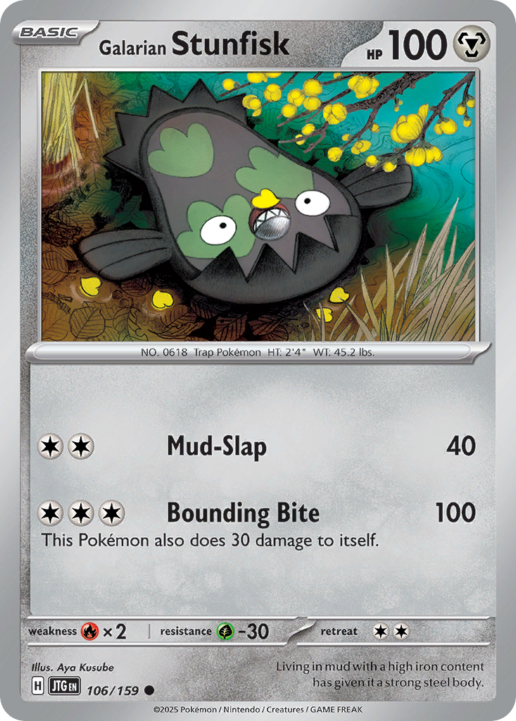Galarian Stunfisk (106)