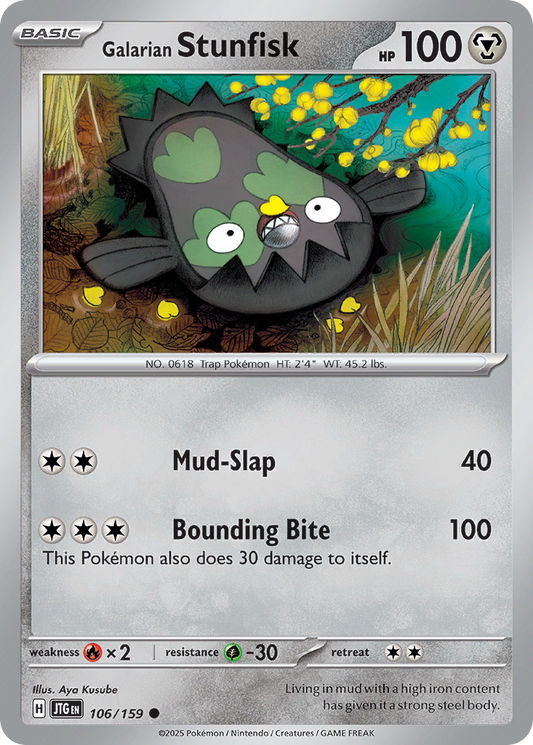 Galarian Stunfisk (106)