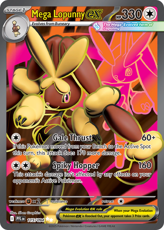 Mega Lopunny ex (115)