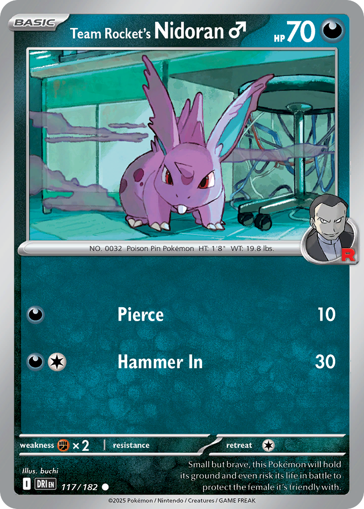Team Rocket's Nidoran♂ (117)