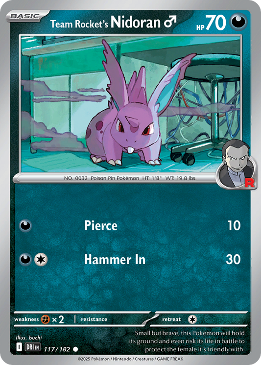 Team Rocket's Nidoran♂ (117)