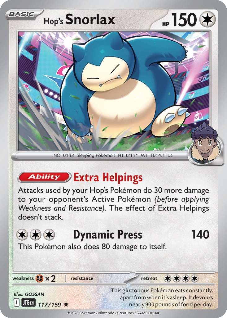 Hop's Snorlax (117)