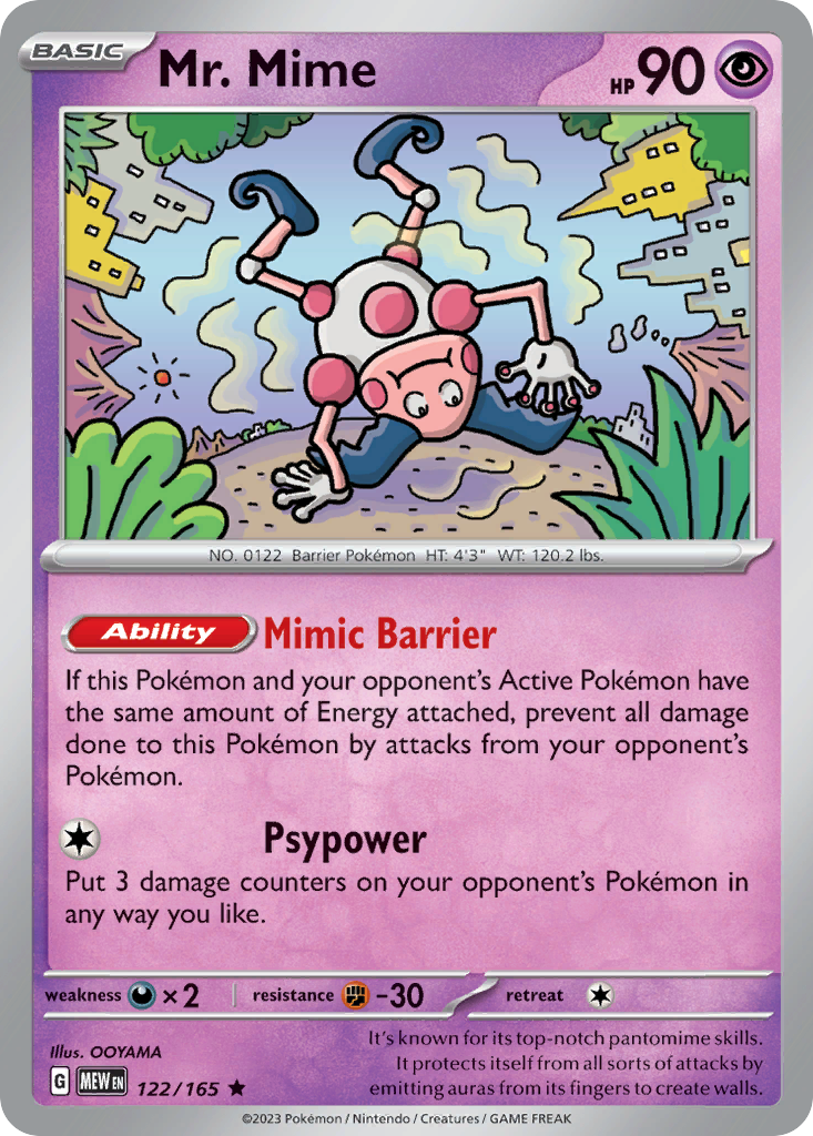 Mr. Mime (122)