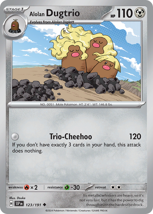 Alolan Dugtrio (123)