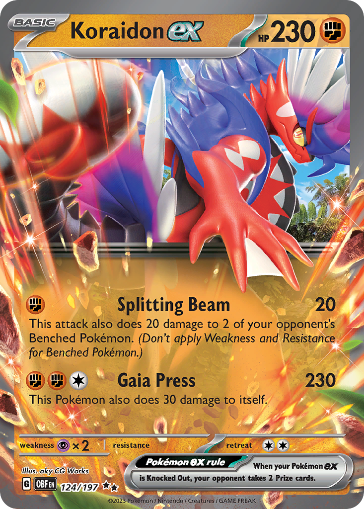 Koraidon ex (124)