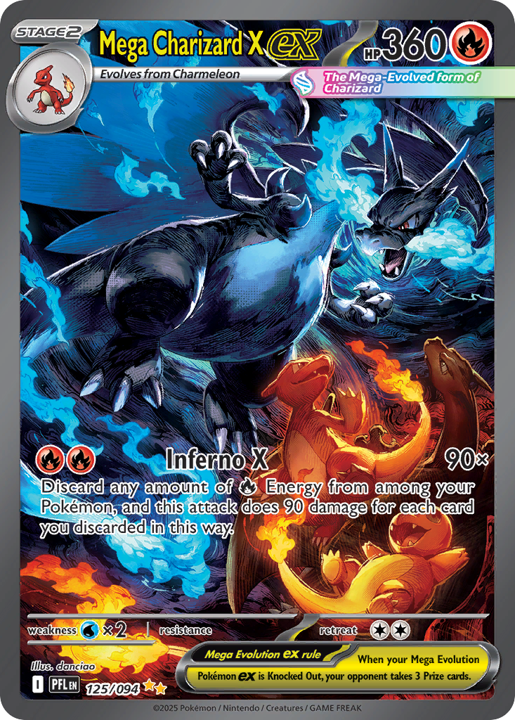 Mega Charizard X ex (125)