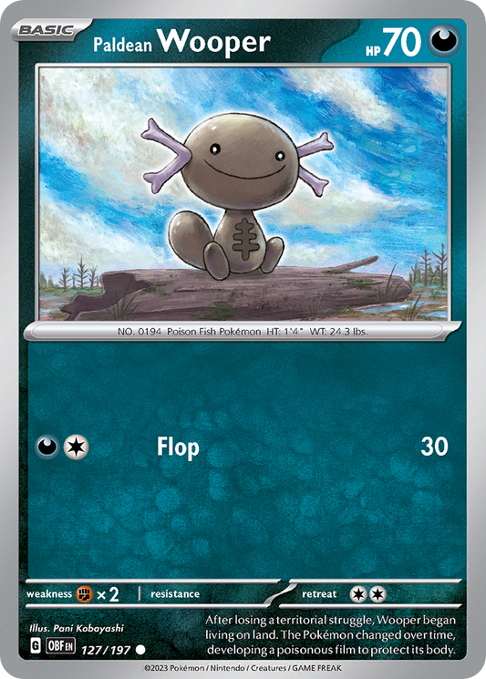 Paldean Wooper (127)