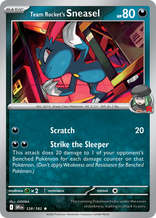 Team Rocket's Sneasel (128)