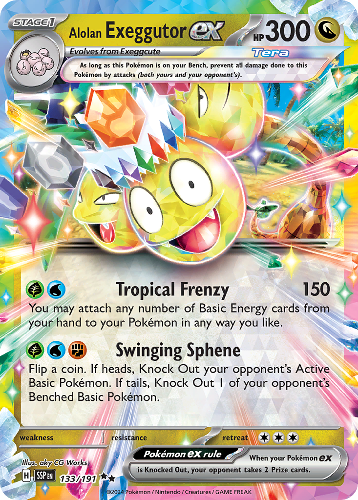 Alolan Exeggutor ex (133)