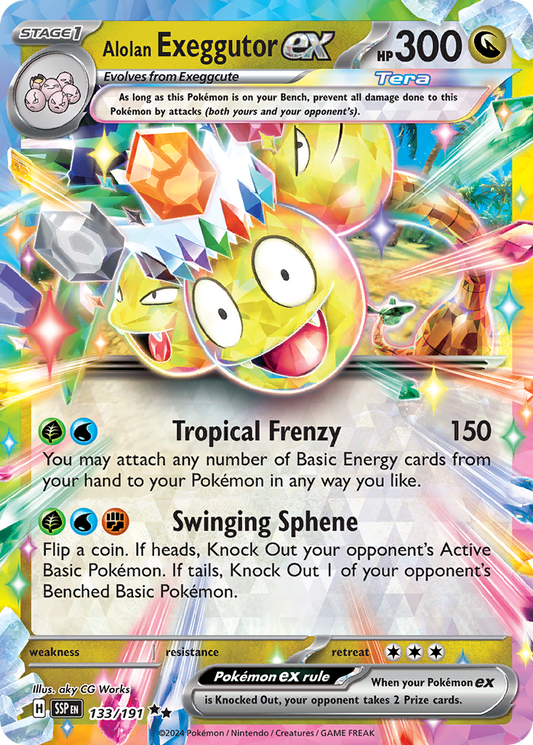 Alolan Exeggutor ex (133)