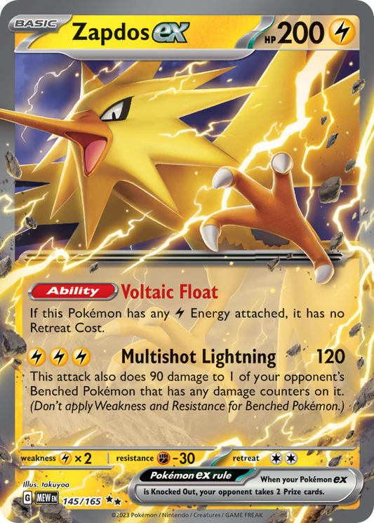 Zapdos ex (145)