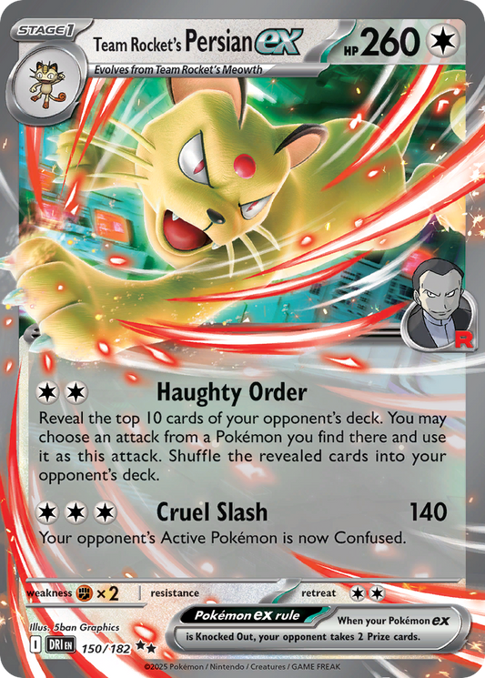 Team Rocket's Persian ex (150)