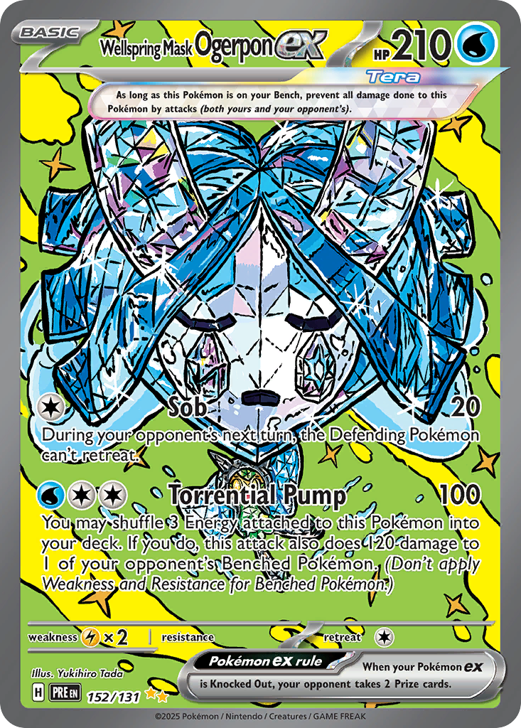 Wellspring Mask Ogerpon ex (152)