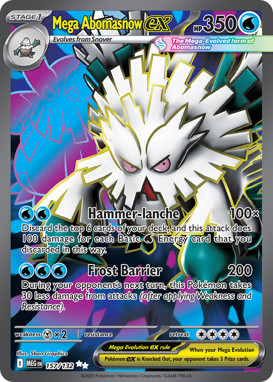 Mega Abomasnow ex (157)