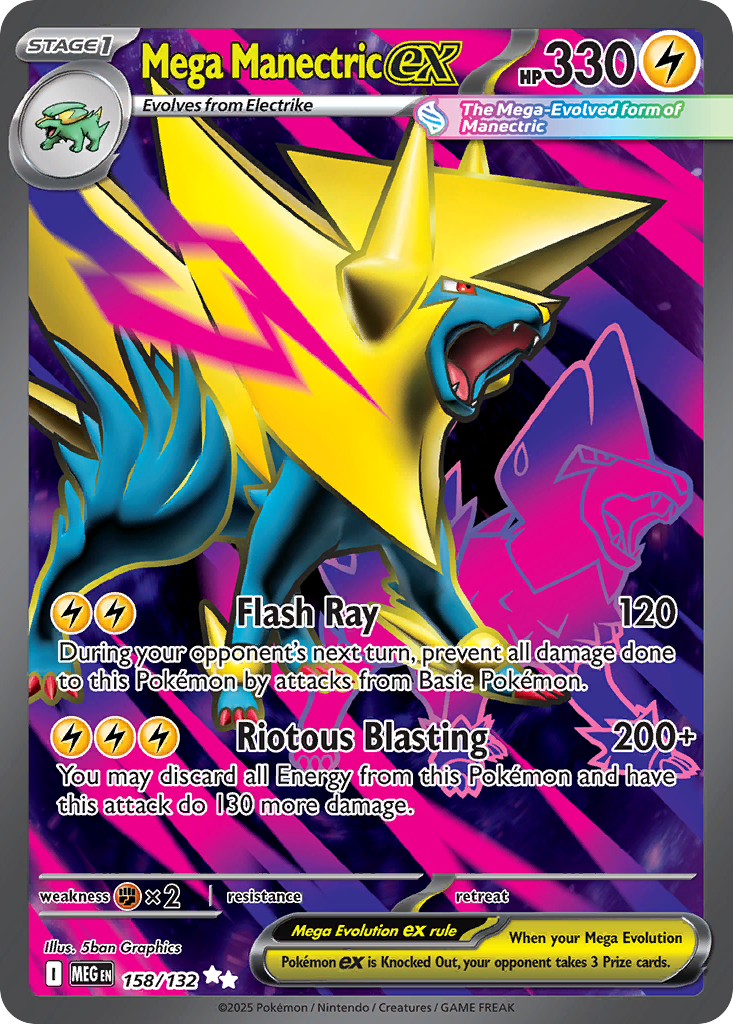Mega Manectric ex (158)