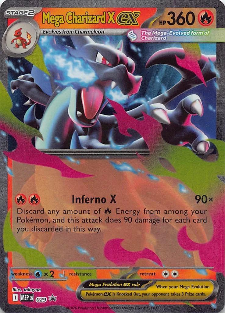Mega Charizard X Ex (29) Pokemon Promo