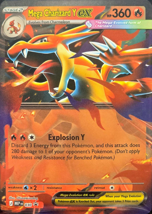 Mega Charizard Y Ex (30) Pokemon Promo