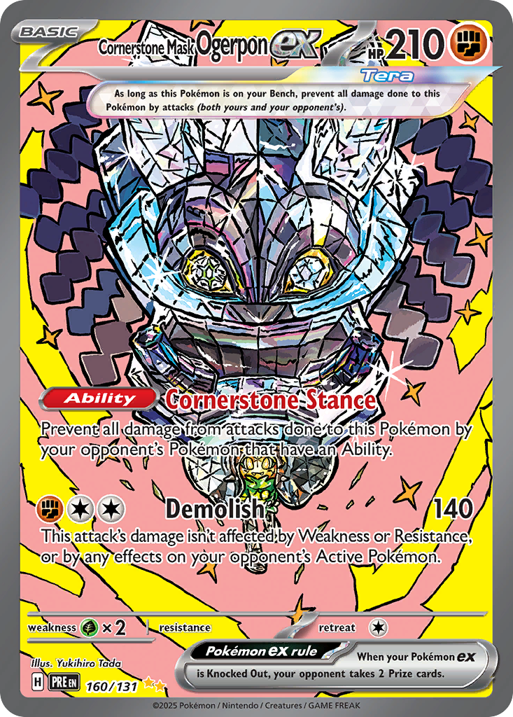 Cornerstone Mask Ogerpon ex (160)