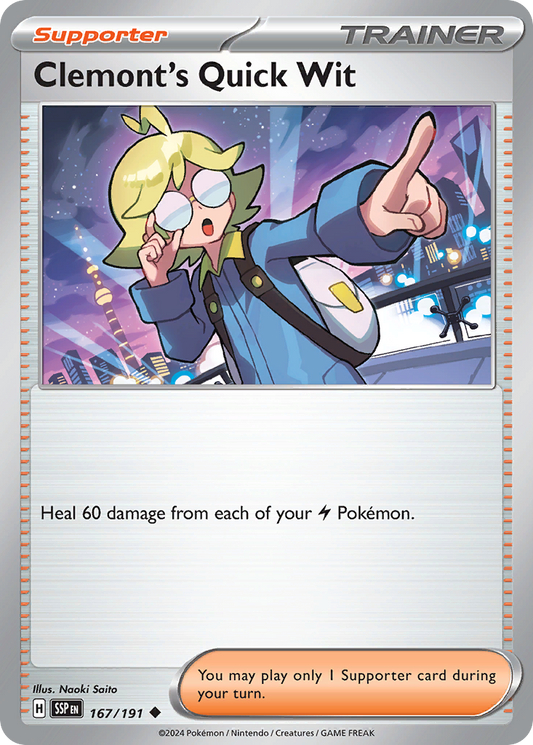 Clemont's Quick Wit (167)