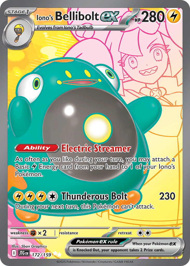 Iono's Bellibolt ex (172)