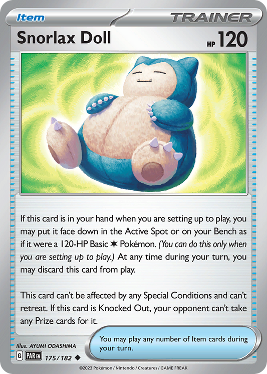 Snorlax Doll (175)