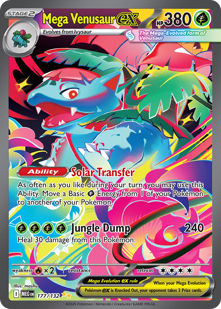 Mega Venusaur ex (177)