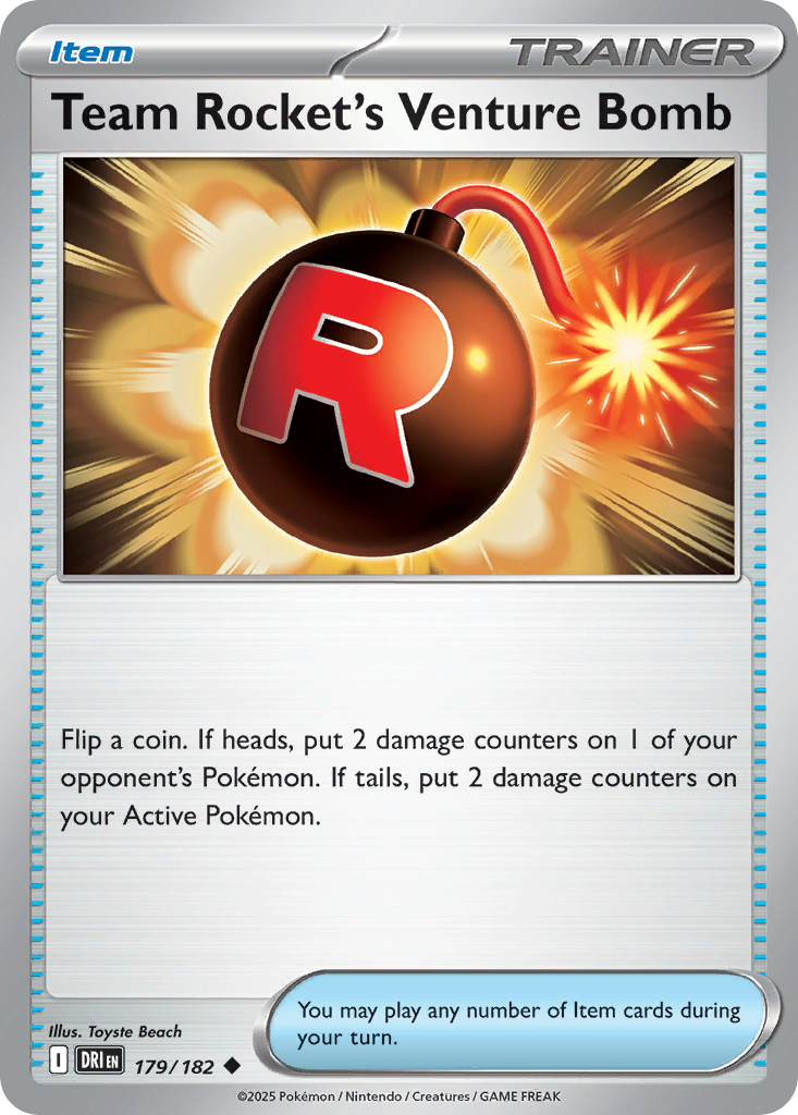 Team Rocket's Venture Bomb (179)