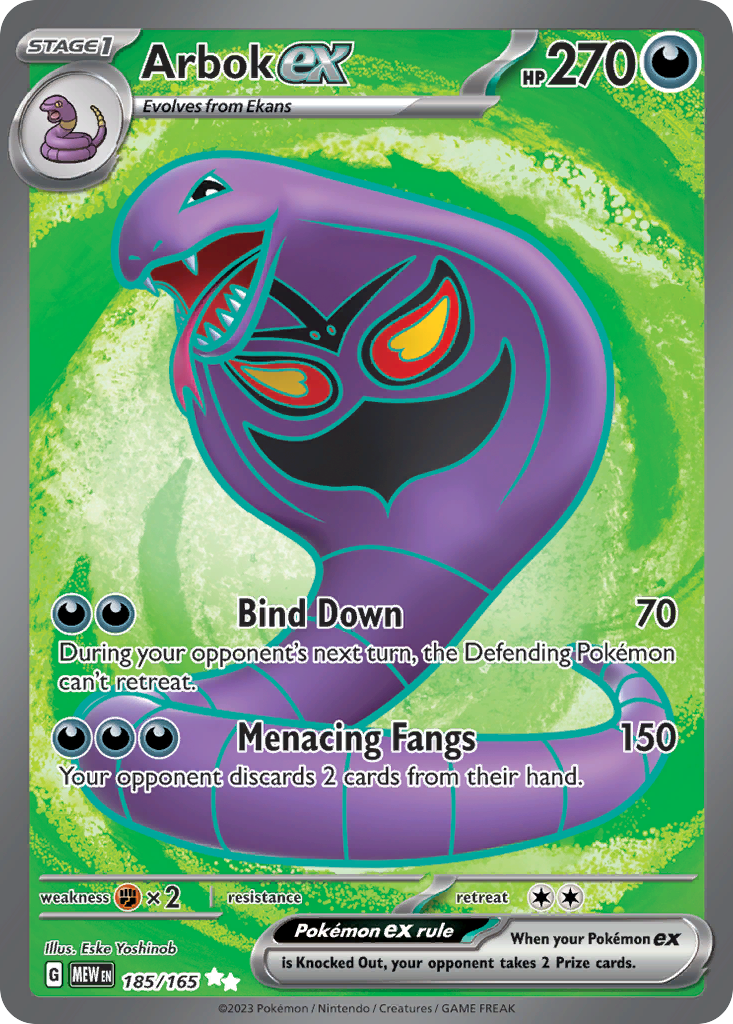 Arbok ex (185)