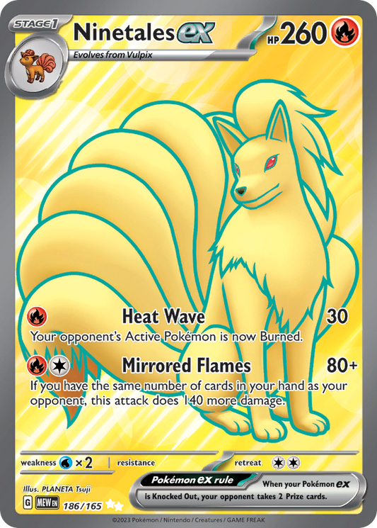 Ninetales ex (186)