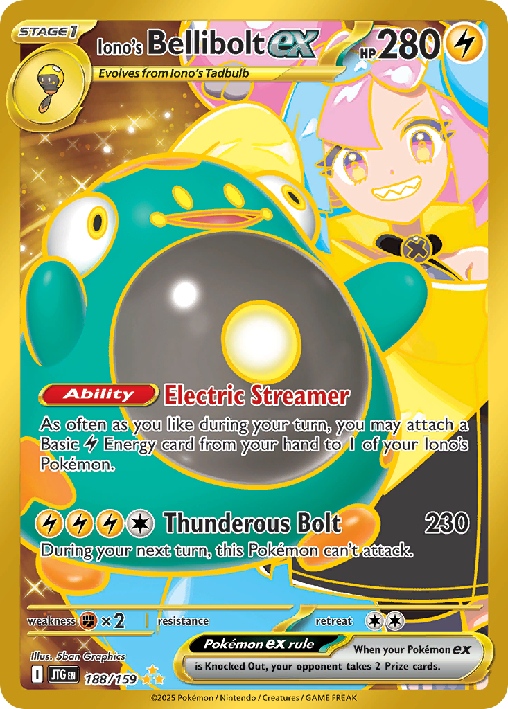 Iono's Bellibolt ex (188)
