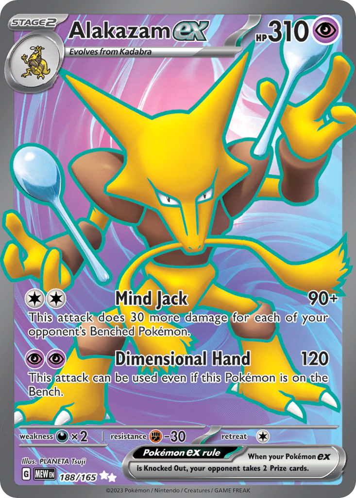 Alakazam ex (188)