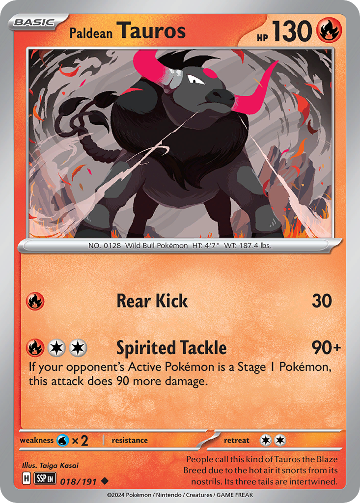 Paldean Tauros (18)