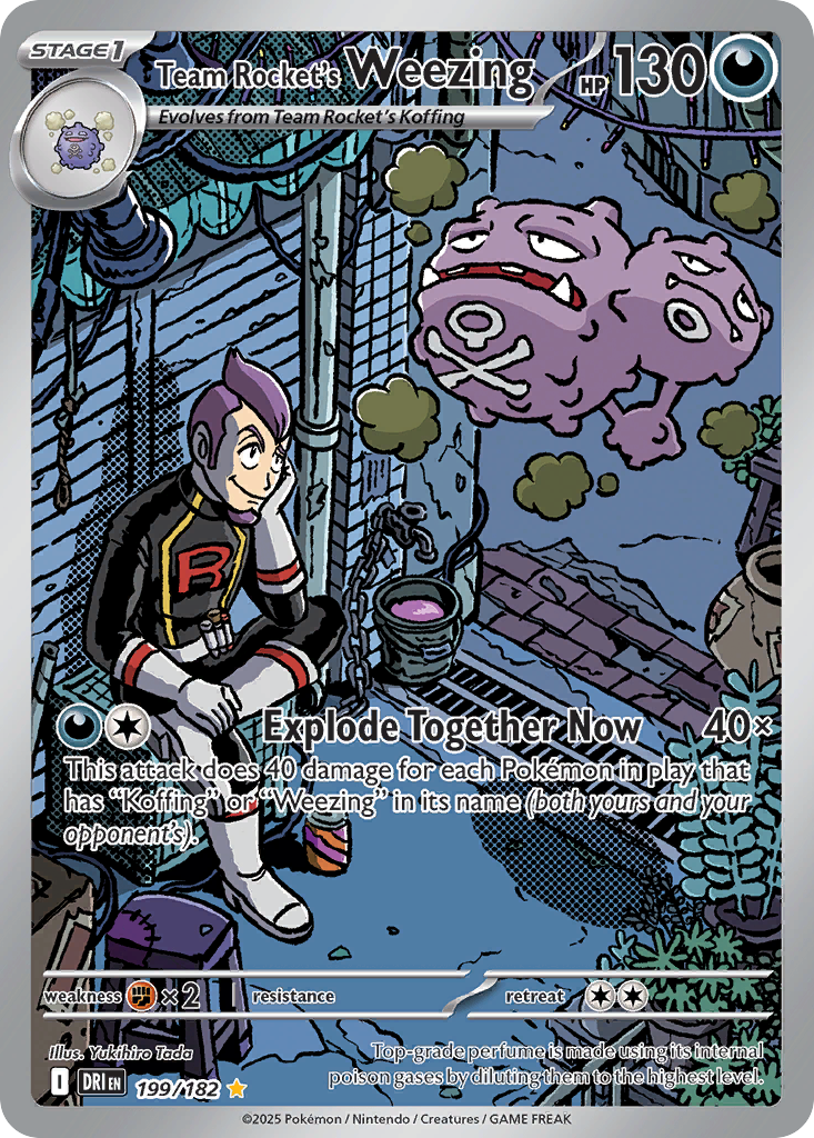Team Rocket's Weezing (199)