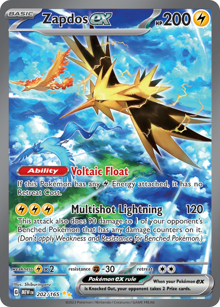 Zapdos ex (202)
